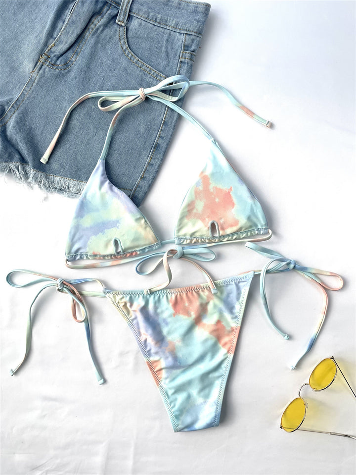 Translation missing: en.Ladies Split Swimsuit Tie-dye Sexy Bikini