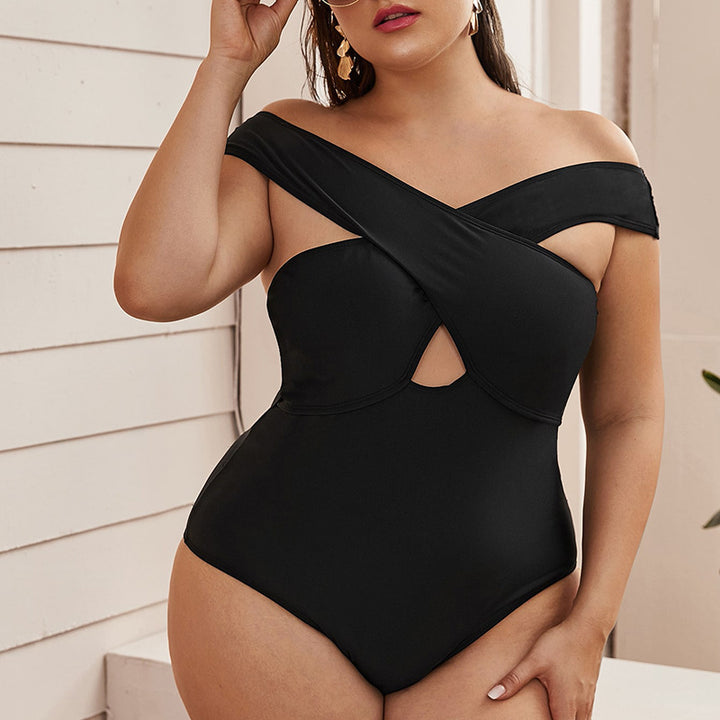 Translation missing: en.Women's Siamese Plus Size One-piece Swimsuit