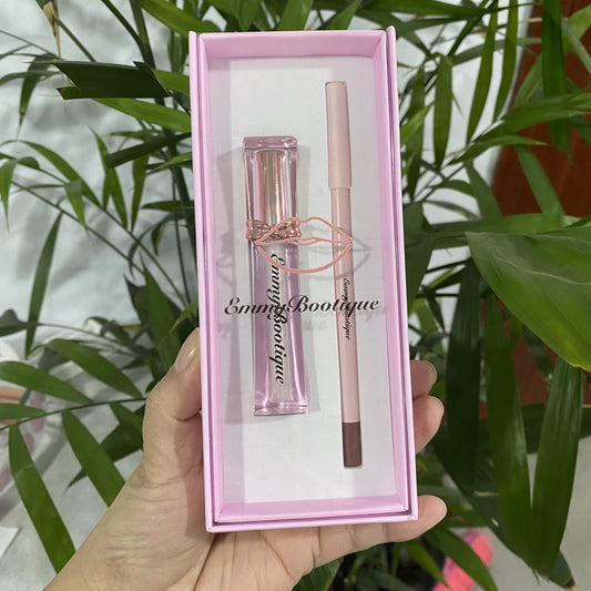 Clear Lip Gloss & lip liner combo