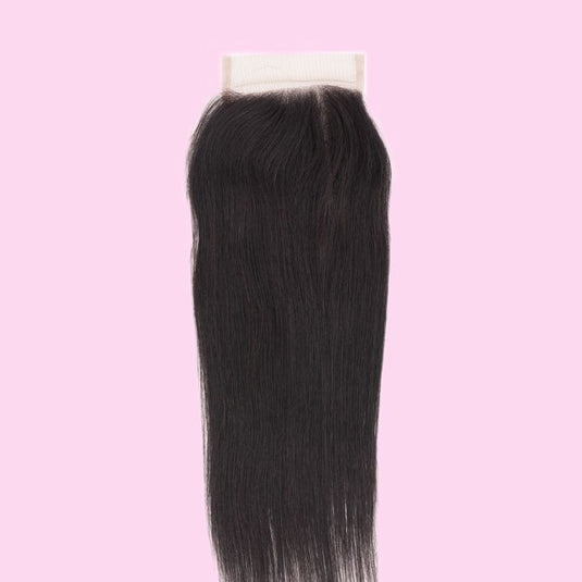 Translation missing: en.Brazilian Silky Straight 4x4 Transparent Closure