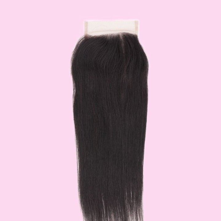 Translation missing: en.Brazilian Silky Straight 4x4 Transparent Closure