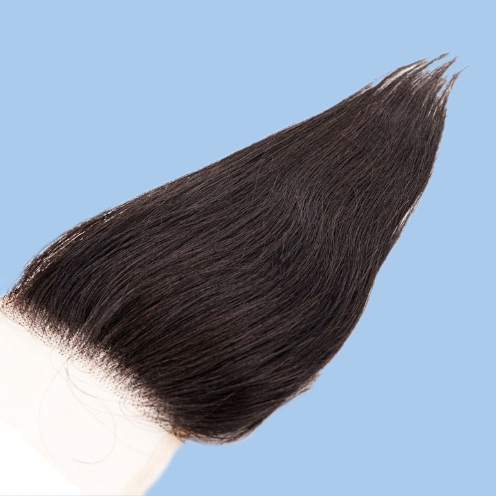 Translation missing: en.Brazilian Silky Straight 4x4 Transparent Closure