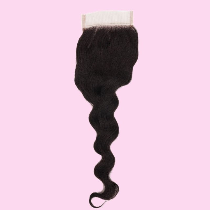 Translation missing: en.Brazilian Loose Wave 4x4 Transparent Closure