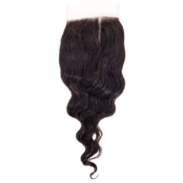 Translation missing: en.Brazilian Loose Wave 4x4 Transparent Closure