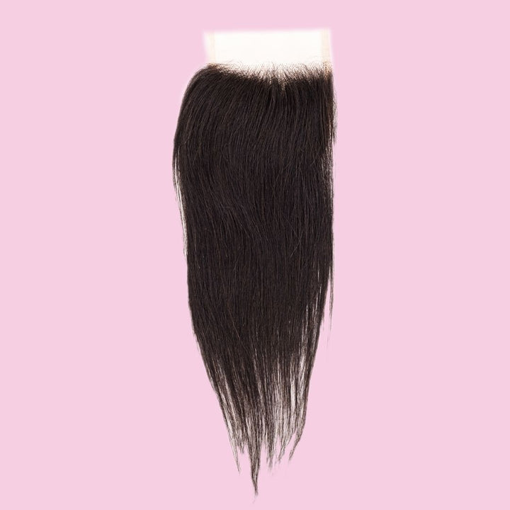 Translation missing: en.Brazilian Silky Straight 4x4 Transparent Closure