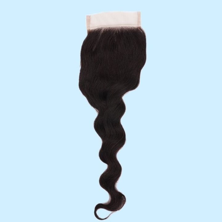 Translation missing: en.Brazilian Loose Wave 4x4 Transparent Closure