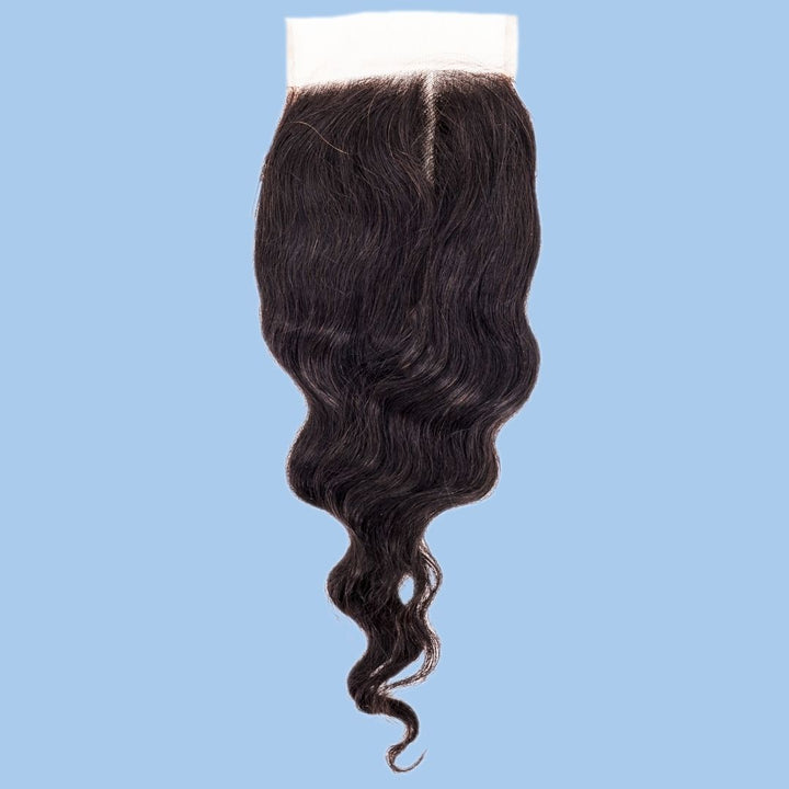 Translation missing: en.Brazilian Loose Wave 4x4 Transparent Closure