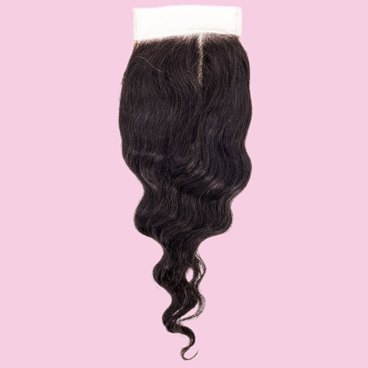 Translation missing: en.Brazilian Loose Wave 4x4 Transparent Closure