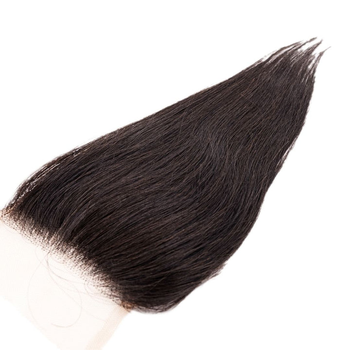 Translation missing: en.Brazilian Silky Straight 4x4 Transparent Closure